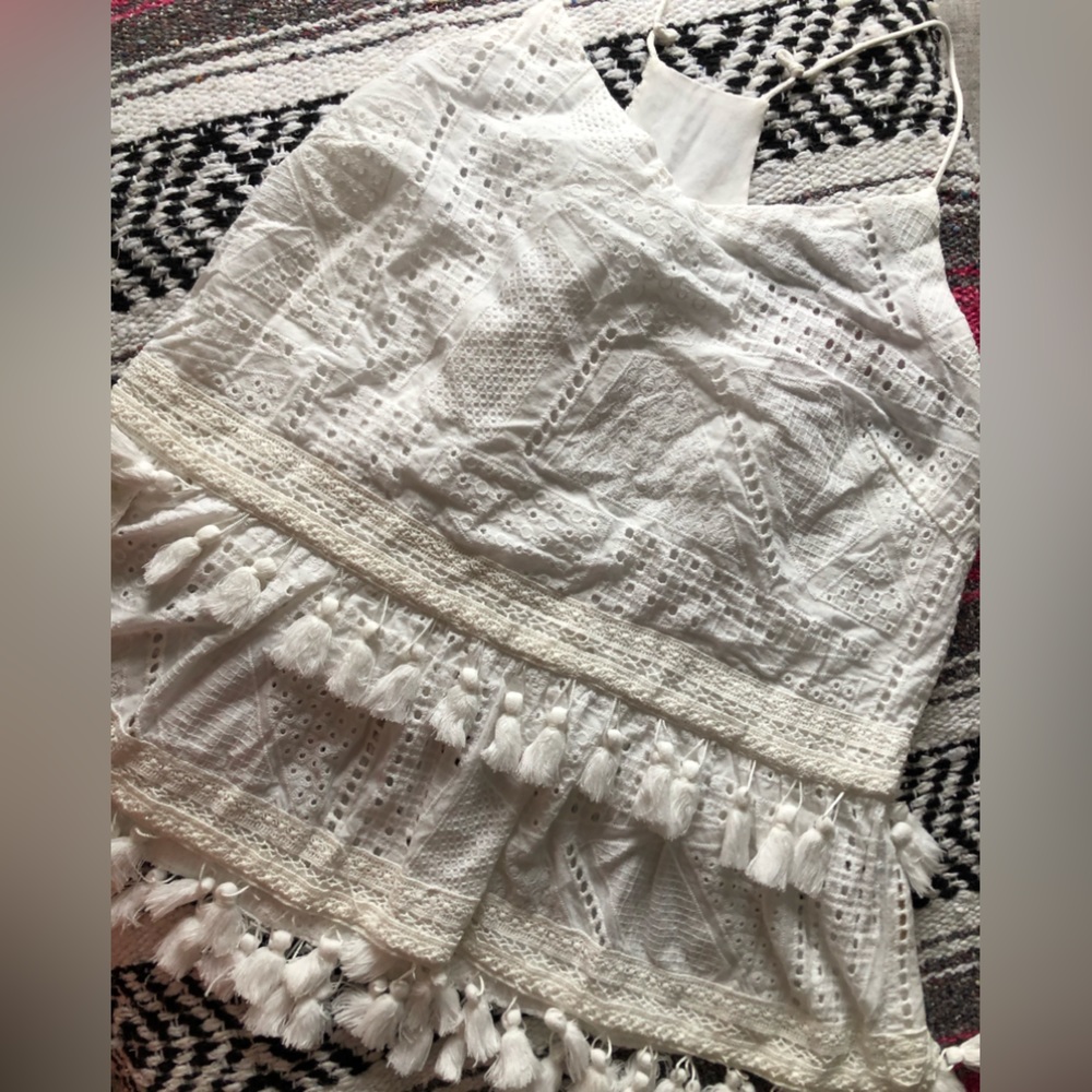 Boho cotton tank/halter